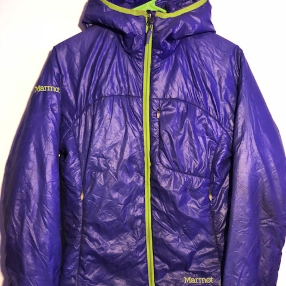 Marmot hooded puffy jacket